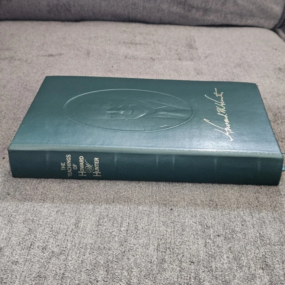 The Teachings Of‎ Howard W. Hunter LDS Book Green Hardcover READ